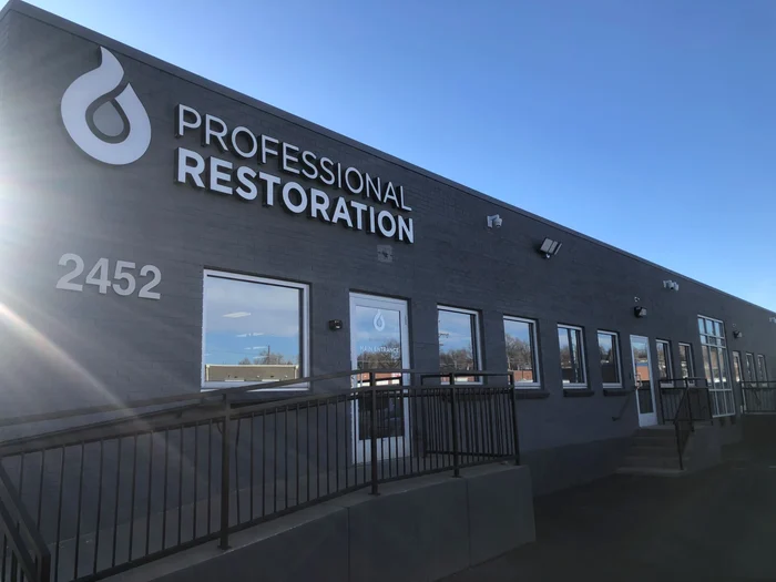 Professional Restoration Exterior Building Signage